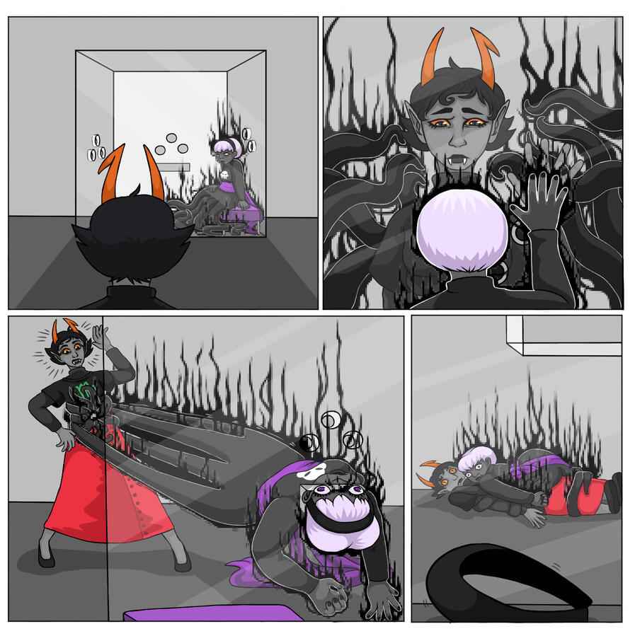 Grimdark Rose Octopus Physics Comic [2021]