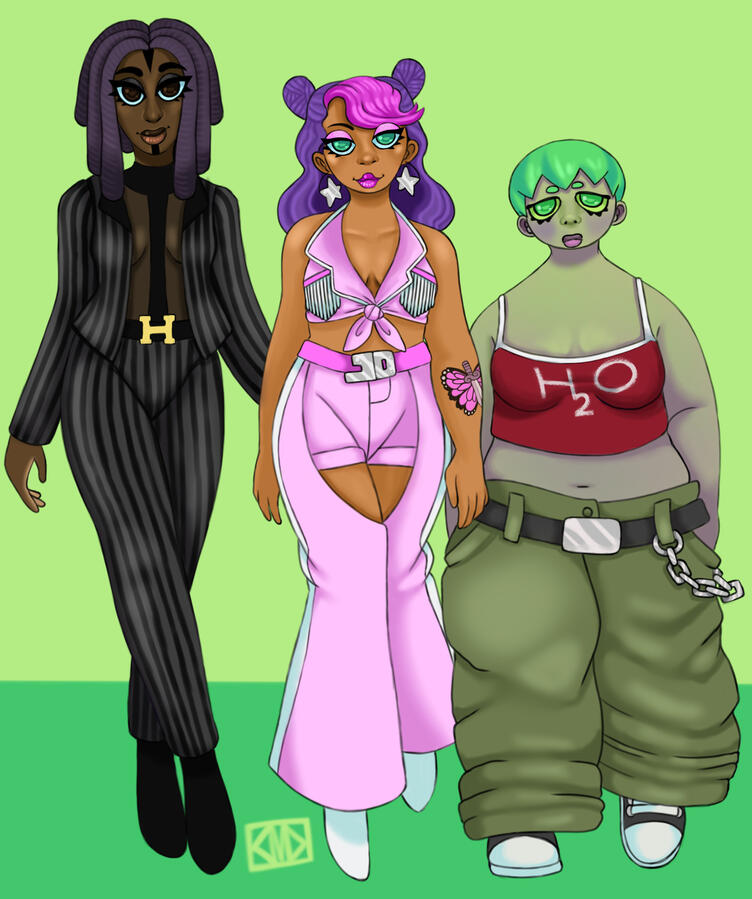 Stone Ocean Dressup (2022) Digital