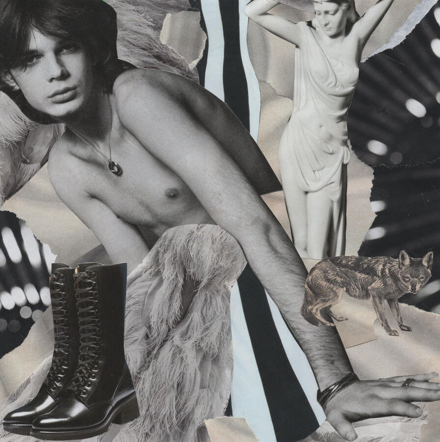 El Paso (2024) Collage on paper